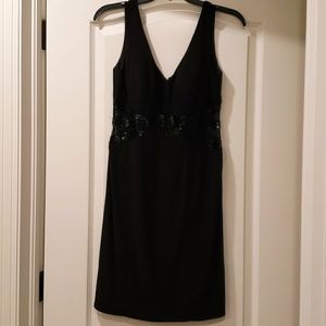 Black cocktail dress